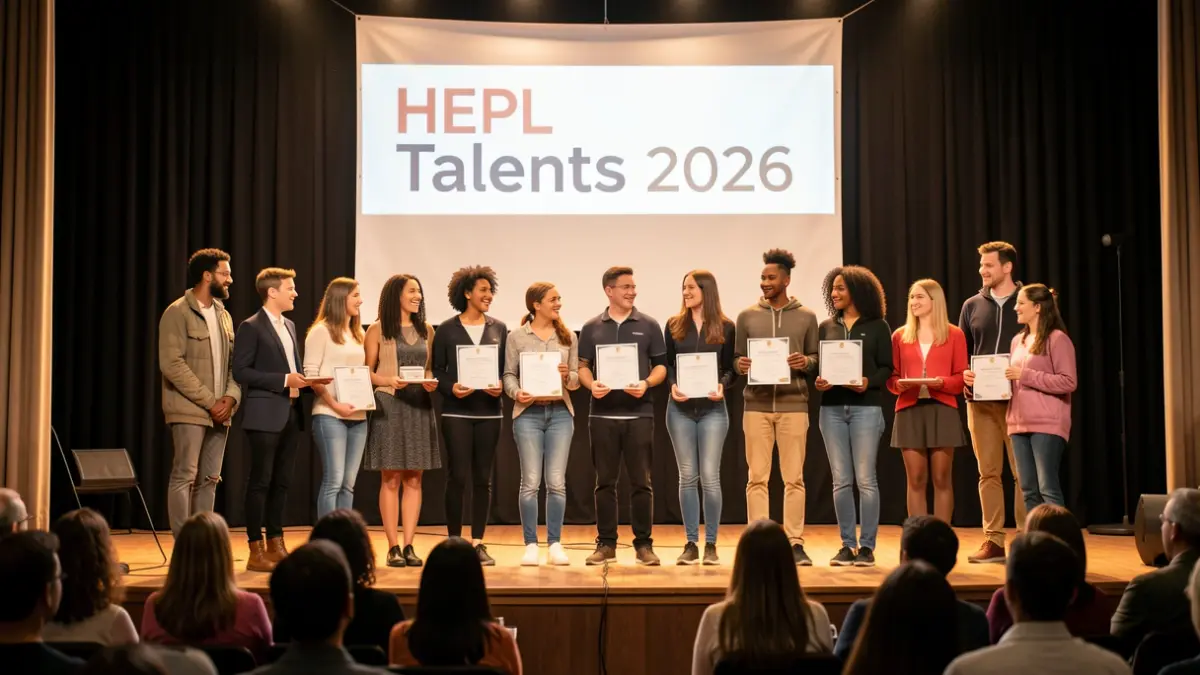 Cérémonie de remise des prix aux étudiants de la HEPL pour leurs talents et leur excellence académique et sportive.