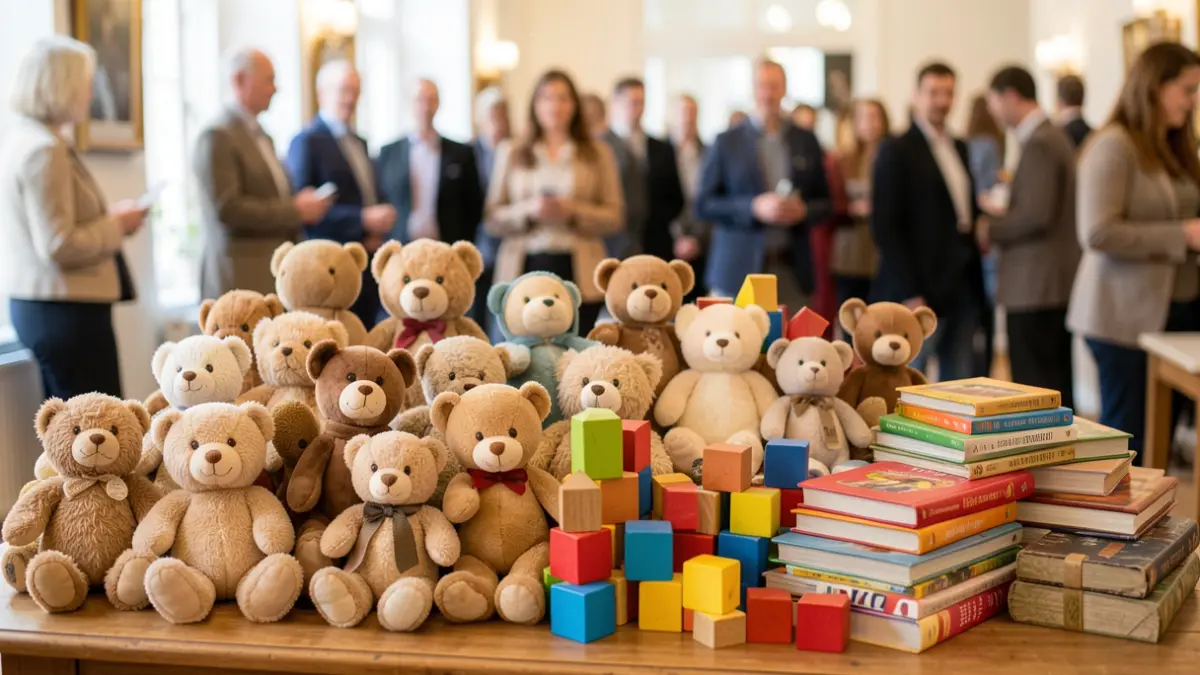 Image générique de jouets propres et en bon état, prêts à être donnés.