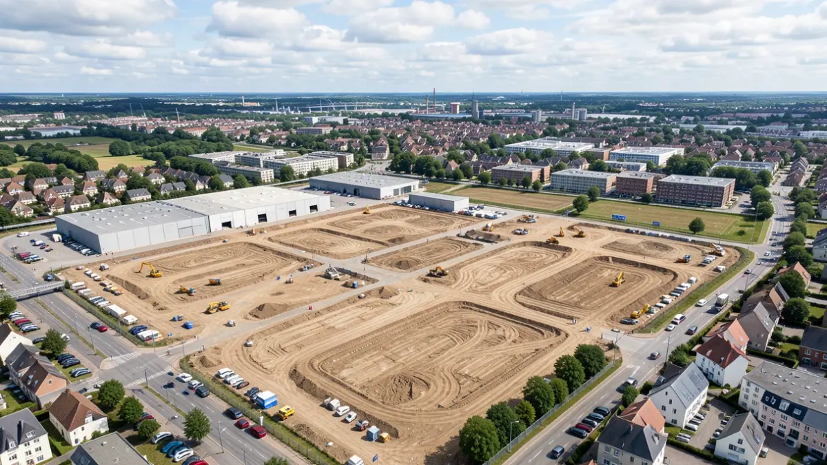 Image générique d'un site industriel en cours de réaménagement à Seraing.